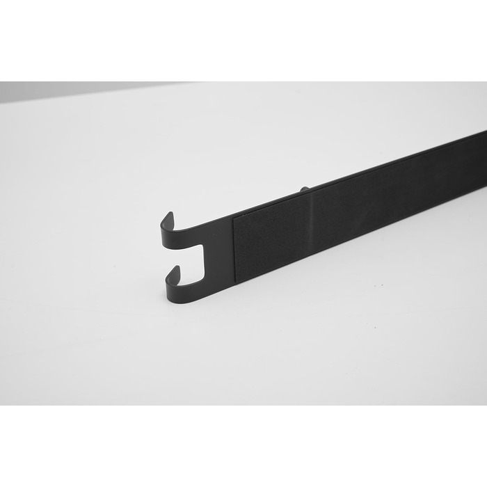 Kelelife Shower Shelf for Hanging, Shower Shelf No Drilling, Stainless Steel Shower Shelf with Hooks for Frameless Glass Door, Shampoo Holder for Shower (Black)