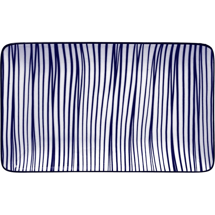 Набір для суші Tokyo Design Studio Nippon Blue (6 предметів), японський дизайн, порцеляна, блакитно-білий, з подарунковою упаковкою