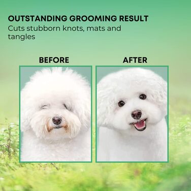 Щітка для собак та котів, видалення підшерстка, довга шерсть, гребінець для собак, синій