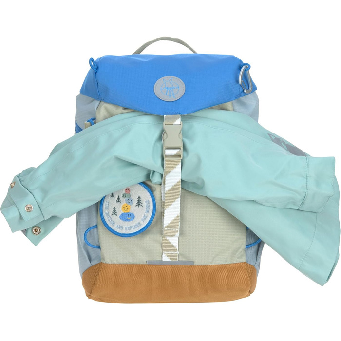 Дитячий рюкзак LÄSSIG для садка та прогулянок - 9 літрів, від 3 років (зелений/блакитний)