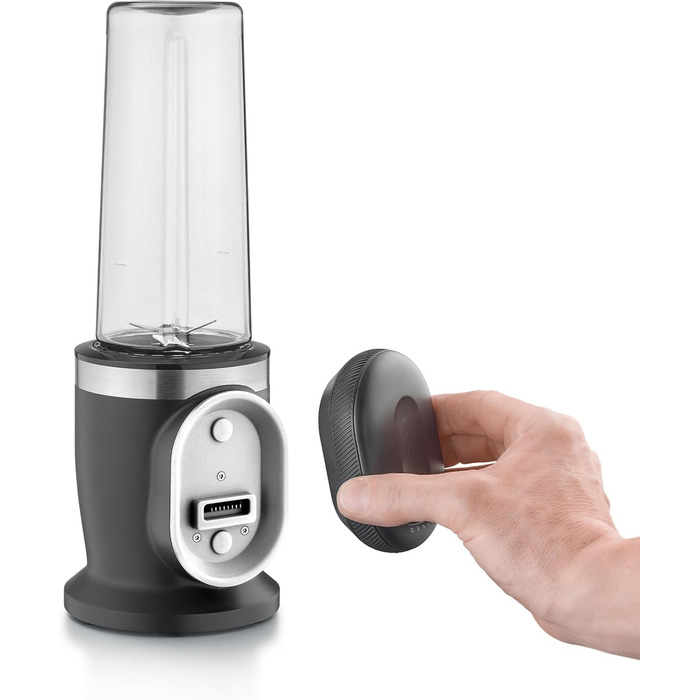 CASO Click & Mash - бездротовий набір стаціонарних блендерів 4-в-1, акумуляторний, для пюрування, подрібнення, збивання, спінювання молока, емульгування, швидкість 6000-13000 об/хв