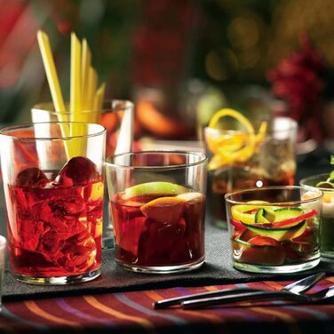 Bormioli Rocco 710880 Bodega Maxi Tumbler, 510 ml, Glass, transparent, 12 pieces