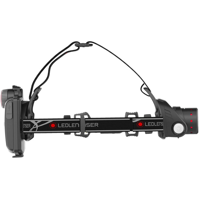 Ліхтар налобний Ledlenser H14R.2, LED, акумуляторний, 1000 люмен, до 35 годин, червоне світло, фокусування однією рукою