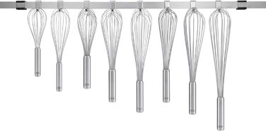 Мітла кухонна RÖSLE Classic з нержавіючої сталі 18/10, 30 см, для професійного використання, срібляста