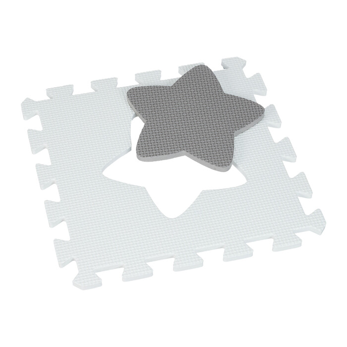 Relaxdays Puzzle Mat with Border