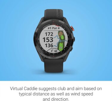 Розумний годинник Garmin Approach S62 для гольфу, білий (комплект з CT10)