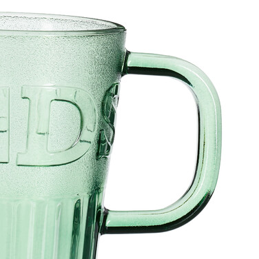 Relaxdays Set of 2 Handle Glasses