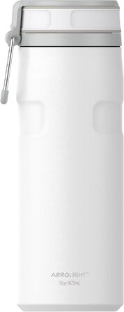 Термопляшка STANLEY 1913 IceFlow Twist Flip 0.47л, Frost — герметична, зі сталі, BPA-free, для напоїв