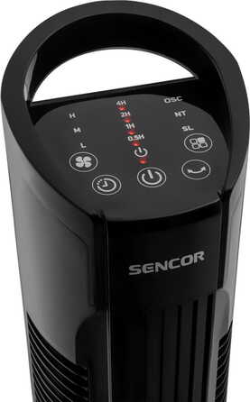Колонний вентилятор Sencor SFT 3113BK, чорний