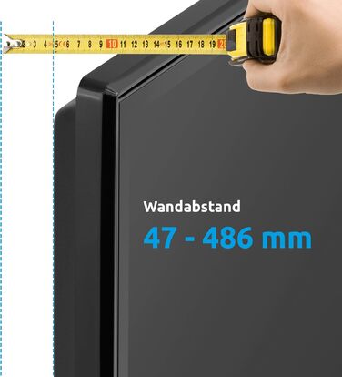 Кронштейн для телевізора TechniSat TECHNIMOUNT Flex Easy, поворотний настінний тримач з рухомим плечем, навантаження до 25 кг