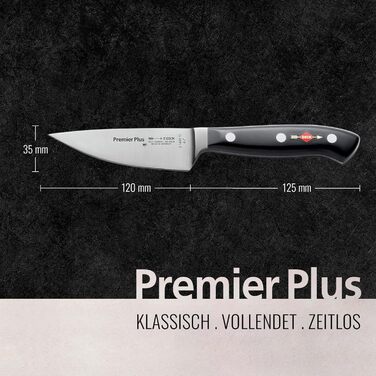 Ніж кухонний F. Dick Premier Plus 12 см (X50CrMoV15, нержавіюча сталь, 56 HRC)