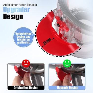 Контейнер для пилососа Dyson V10 SV12 (969509-01) з HEPA-фільтром, запасні частини