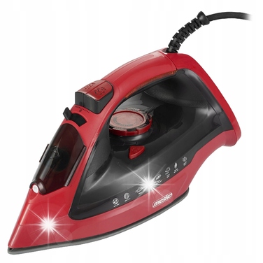 Потужна парова праска 3000 Вт, відпарювач, 5 функцій, керамічна підошва