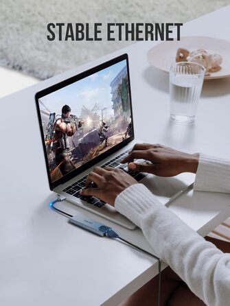 Lemorele Док-станція 12-в-1 з USB-C: 10Gbps, Dual 4K HDMI, VGA, USB 3.1/2.0, 100W PD, SD/TF, Audio - для Windows, MacBook, Dell