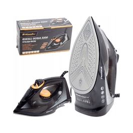 Парова праска з функцією самоочищення, керамічним покриттям та високою потужністю RIWALL