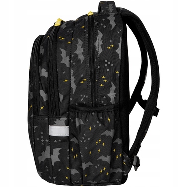 Багатовідсінковий шкільний рюкзак CoolPack, чорний, 21 л