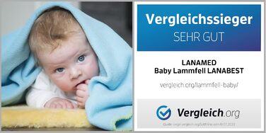 Дитяча овчина LANABEST, натуральне мериносове лямбове хутро, преміум-якість, супер м’яка, прана, без хрому, для коляски, візка, ігрового килимка, 80 см