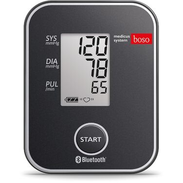 boso medicus system – Бездротовий тонометр на плечі з визначенням аритмії – У комплекті універсальна манжета (22-42 см)