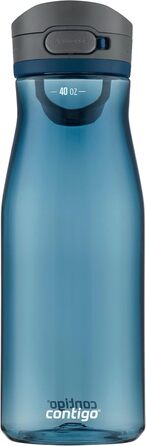 Contigo Jackson 2.0 Tritan Water Bottle with Autopop Lid, 1.2 L, Blueberry