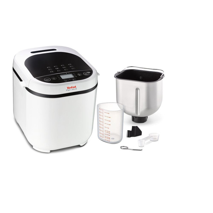 Хлібопічка Tefal PF210138 біла, 700 Вт