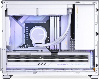 Корпус для ПК Jonsbo D32 PRO White – компактний mATX з підтримкою back-connect, фільтрами пилу та High-End охолодженням