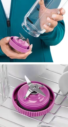 Стаціонарний блендер NutriBullet NBP013VT, 700 Вт, фіолетовий