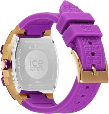 Жіночий годинник Ice-Watch Ice Boliday з силіконовим ремінцем, фіолетовий (розмір Small)