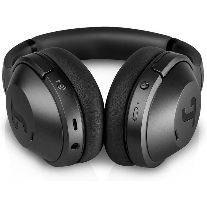 Бездротові Bluetooth-навушники Teufel REAL Blue NC 3 Over-Ear з активним шумозаглушенням ANC, Night Black