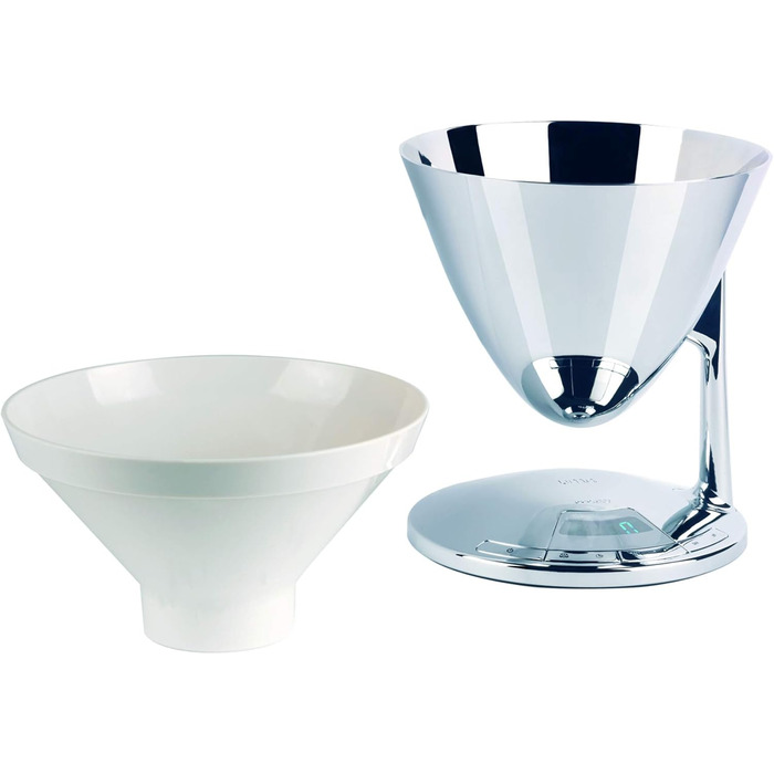 Кухонні ваги Bugatti Uma з таймером та електронним дисплеєм, 3 кг, елегантний дизайн