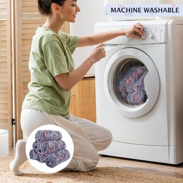 М'яка флісова ковдра для собак та котів BVAGSS, 6 шт., 60 x 40 см, блакитна