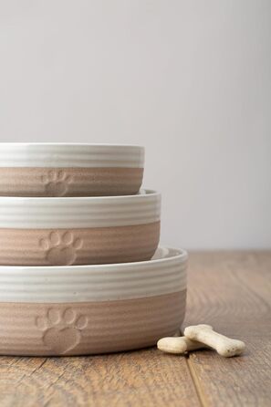 Миска для собак Mason Cash Reactive Paw, 18 см, 950 мл, для великих собак, кераміка, миється в посудомийній машині