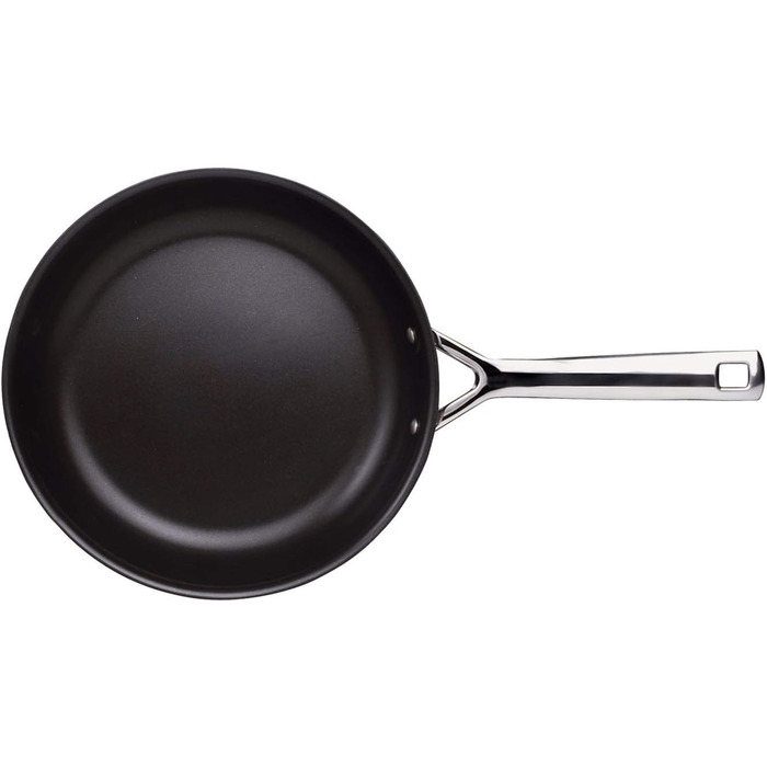 Набір сковорідок Le Creuset з нержавіючої сталі 3-шарової, 2 шт, Ø 24-28 см, сріблястий, для всіх плит (індукція, духовка)