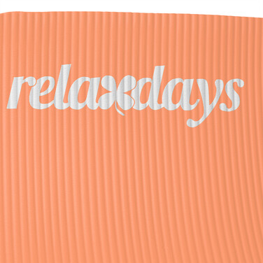Relaxdays Yoga Mat, 1 cm thick, solid color