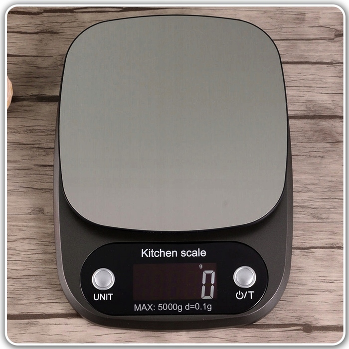 Кухонні ваги Pixel 10кг/1г, сріблястий/сірий