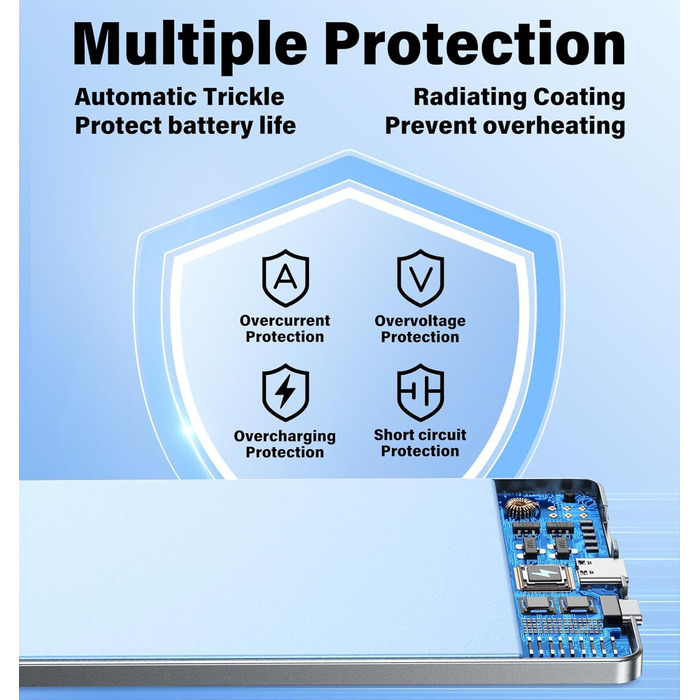 Power Bank Magsafe 5000mAh 22.5W з USB-C, бездротова зарядка, для iPhone 16/15/14/13/12, сірий