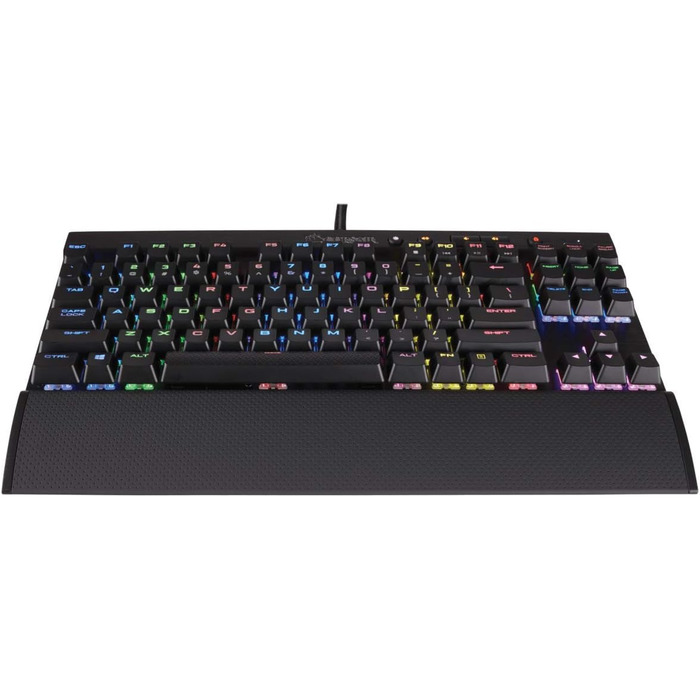Механічна ігрова клавіатура Corsair K65 Rapidfire RGB з клавішами Cherry MX