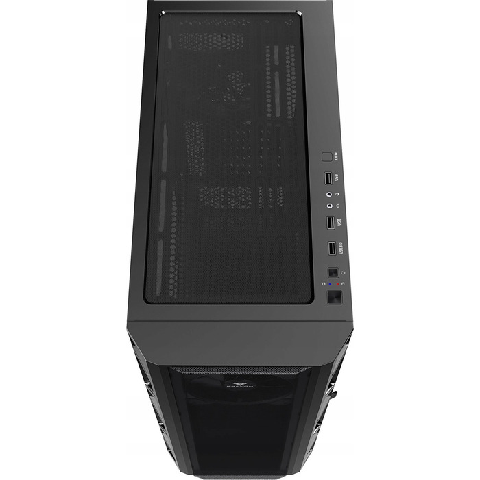 Корпус Preyon Nest Meshy Midi Tower, чорний