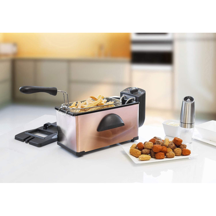 Bestron Oil Fryer with Cold Zone Technology