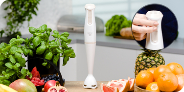 Занурювальний блендер Zelmer ZHB4560I Pulsar, 800 Вт, білий