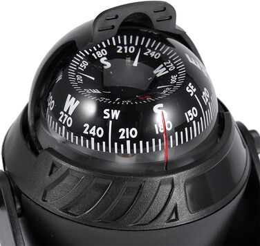 Filfeel Digital Marine Compass, High Precision LED Light Swivel Compass, Navigation Electronic Compass Ball Compass for Marine Boat Car - 5.39