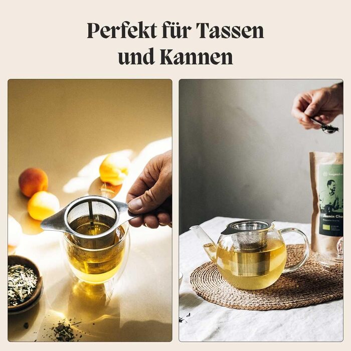 Tea filter Teegeschwister 2 pcs stainless steel