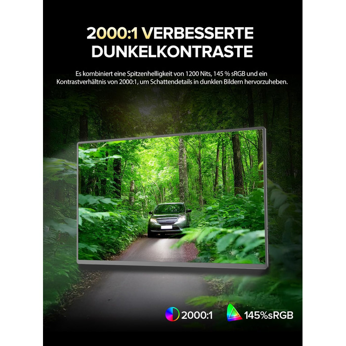 Портативний монітор UPERFECT 4K UHD 16