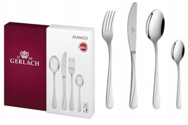 Набір столових приборів Gerlach Mango, 24 предмети, поліровані