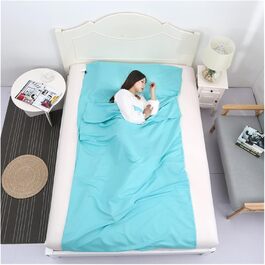 GIJMZY Sleeping Bag Liner Breathable Portable Sleeping Bag Liner Sleeping Bag Camping Mat Outdoor Sleeping Bag Set Hotel Room Liner