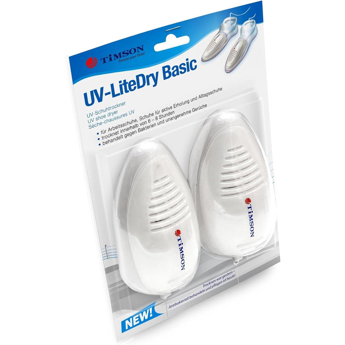 Timson UV-LiteDry Basic - Electric Shoe Dryer with UV Light