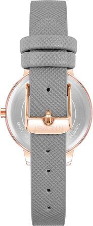 Жіночий кварцовий годинник Nine West на ремінці, сірий