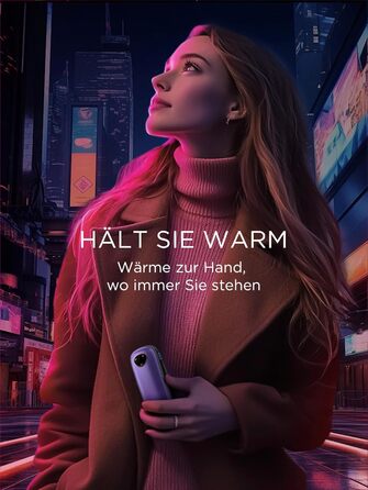 Електричні грілки для рук Funme® 10000mAh (2 шт.) з подарунковою коробкою. USB Powerbank, багаторазові, портативні, до 60°C, для жінок, ідеальні для активного відпочинку. OT95 (фіолетове золото)