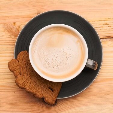 Набір кавових чашок MÄSER Derby Premium для 4 осіб, 240 мл, кераміка, пастельні кольори, керамічні підставки, гастрономічна якість