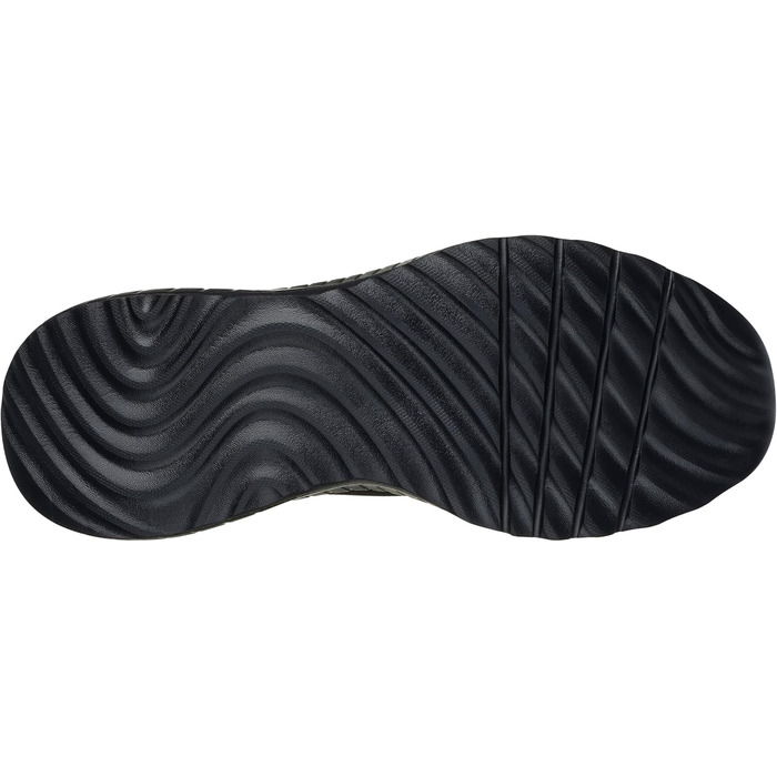 Чоловічі кросівки Skechers Bobs Squad Chaos-Slip Ins, чорні, розмір 43 EU