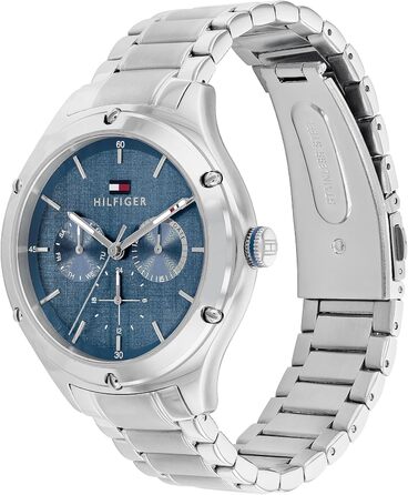 Годинник Tommy Hilfiger для жінок з блакитним циферблатом та сталевим браслетом (Ice Blue)
